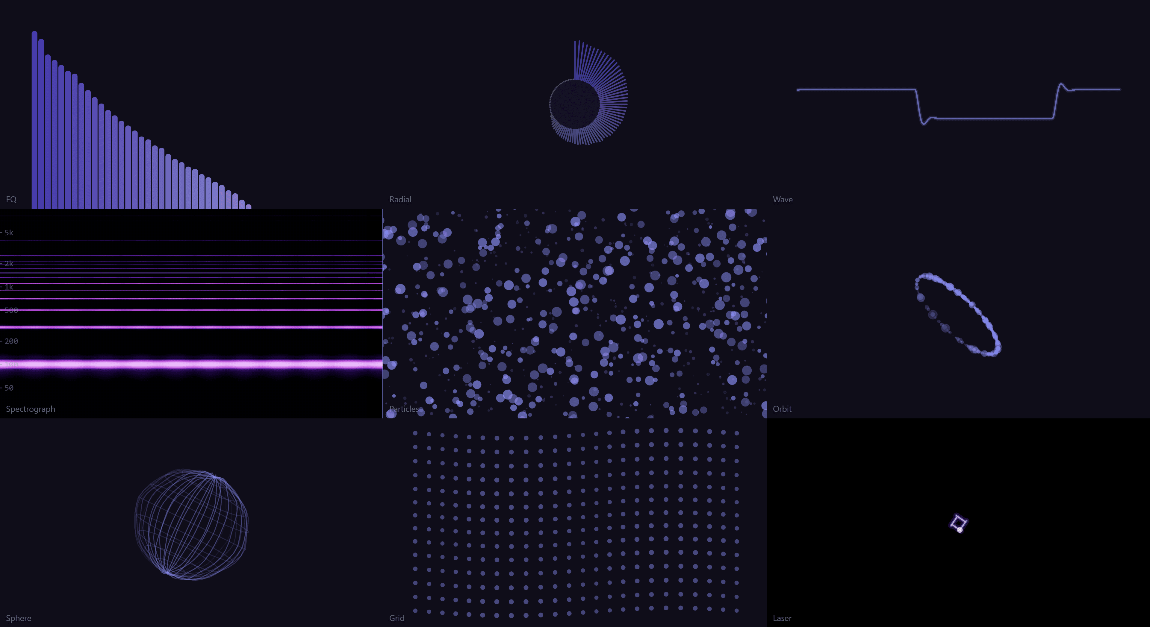 Visualizer screenshot